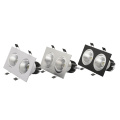 2 têtes carré encastrée Downlight 2 * 10W